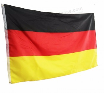サッカーバナードイツ旗装飾ポリエステルドイツ旗