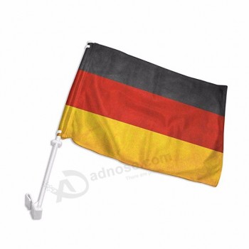 カスタム12インチx 18インチ印刷ドイツ車の窓の旗