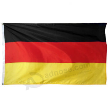 판매를위한 옥외 3x5ft에 의하여 뜨개질을하는 폴리 에스테 독일 깃발