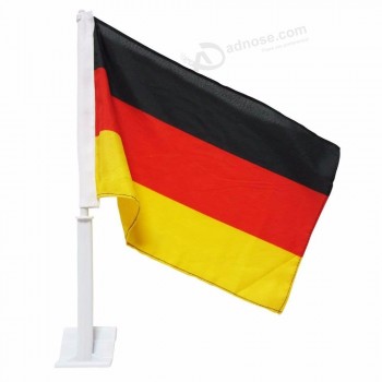 New Design Plastic Pole German Car Flag