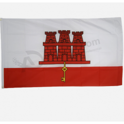 hochwertige Polyester Gibraltar Banner Flagge