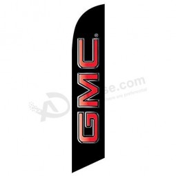 GMC 12ft stock feather flag Kit with pole and spike