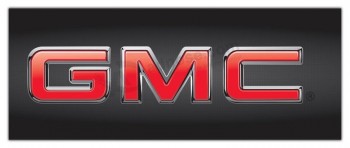 带垫圈的“ GMC”织物网状横幅（45英寸x 120英寸）