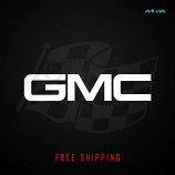 byron hoyle GMC emblem vinyl decal window sticker banner 495
