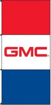 GMC-dealer drapeert bannervlag