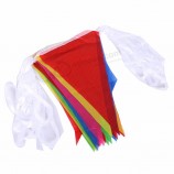 personalizzato 30 40 70 80 m poliestere bandiere stamina triangolo multicolore promozione pubblicitaria adatta