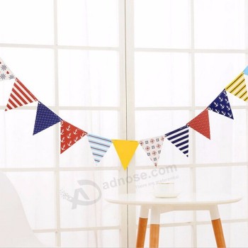 indoor decoration wedding party string flags bunting