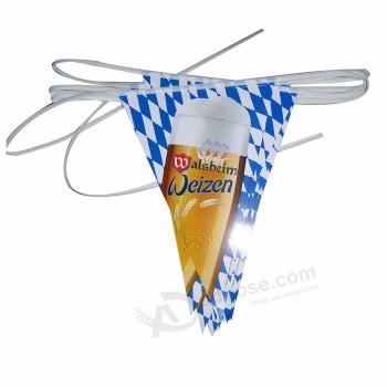 papel econômico triângulo bandeira bunting