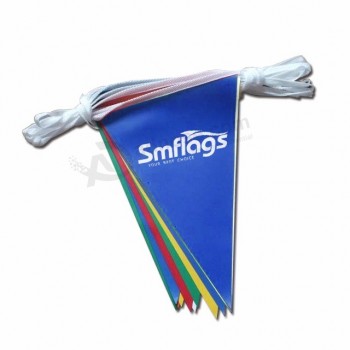 hoge kwaliteit promotie driehoek string banner goedkope wereld vlag bunting