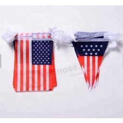 Banderas de bandera troqueladas de alta calidad y lindas, banderas de cuerdas