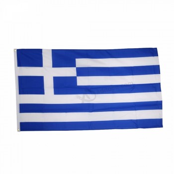 wholesale polyester 3x5ft national greece flag