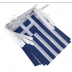 Griechenland nationales Land Flagge Flagge griechische Zeichenfolge Banner