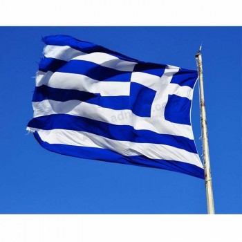 Großhandel Polyester große Wirkung Flagge von Griechenland
