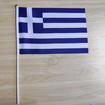 プロモーションカスタム14 x 21 cm安い価格ギリシャ国旗