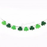 clover bunting banner garland flag saint patrick's Day party decoration