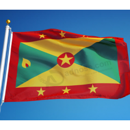 Grenada national Eagle banner Grenada country flag banner