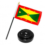Hot selling decorative Grenada table top flag
