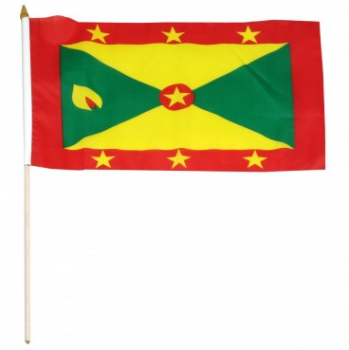 высокое качество полиэстер мини-ручка Гренада флаги