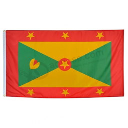 Grenada National Flag Banner- Vivid Color Grenada Flag polyester