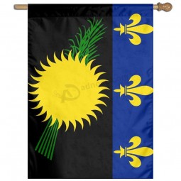 guadeloupe flagge hausgarten schild dekoriert als indoor outdoor willkommen familie banner 27 'X 37'
