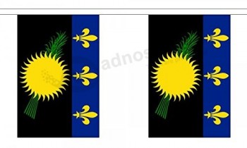 frankrijk guadeloupe string 30 vlag polyester materiaal bunting - 9m (30 ') lang