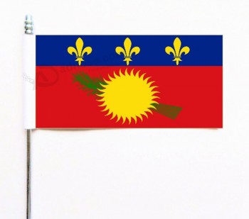 оптом пользовательские высокое качество франция гваделупа конечная таблица флаг