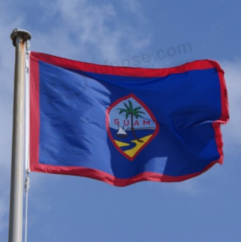 полиэстер ткань гуама флаг на национальный праздник