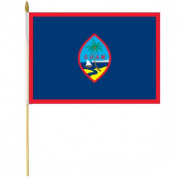 Fabrik direkt verkaufen Guam Hand wehende Flagge