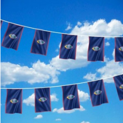 dekorative Guam National String Flag Guam Bunting Banner