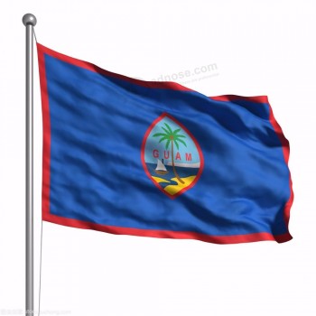 полиэфирная ткань национальный флаг страны гуам