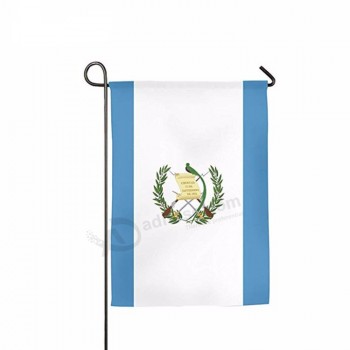 benutzerdefinierte Sublimation Hof Dekoration Set Guatemala Garten Flagge Einsätze Großhandel