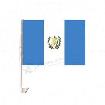 bandera promocional de la ventanilla del coche de guatemala