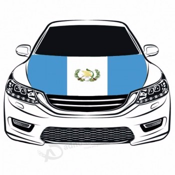 Großhandel Guatemala benutzerdefinierte Auto Haken Abdeckung Flagge