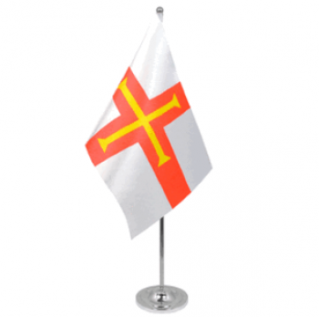 vergaderzaal guernsey tafelvlag guernsey desktopvlag