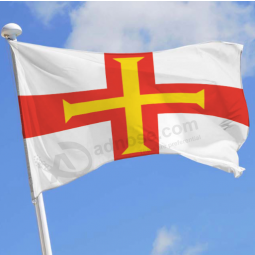 siebdruck polyester guernsey hängen flagge