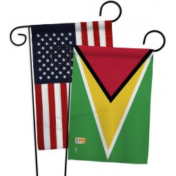 Guyana Flaggen der Welt Nationalität Impressionen dekorative vertikale 13 