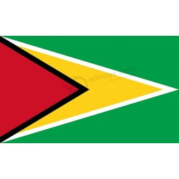 Guyana Flagge aus 3 x 5 Fuß Polyester Guyana Banner - langlebig 100d Material nicht durchschauen