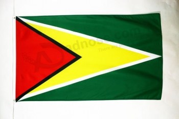 bandeira da guiana 2 'x 3' - bandeiras da guiana 60 x 90 cm - bandeira 2x3 pés