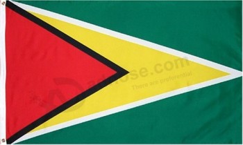 guyana national country flag - 3 foot by 5 foot polyester (New)