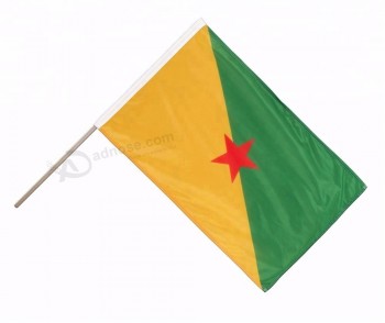 bandeiras de ondulação feitas sob encomenda baratas da guiana francesa
