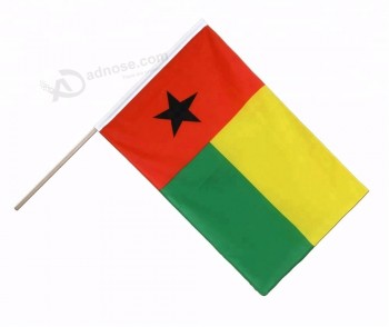 Фестиваль Мероприятия Празднование Гвинея-Бисау Палка Флаги Баннеры