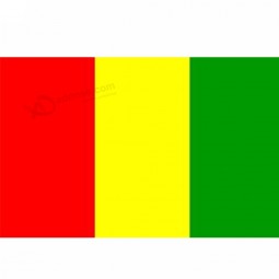 OEM Top Selling Hot Flying Polyester 3*5ft Guinea Flag