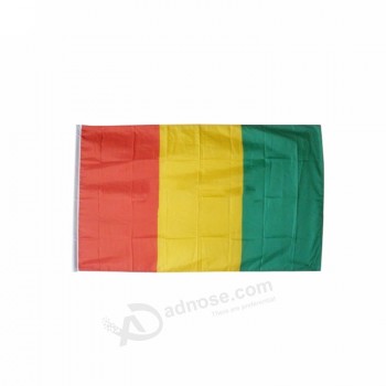 bandiera guinea 100% poliestere 3x5ft da esterno