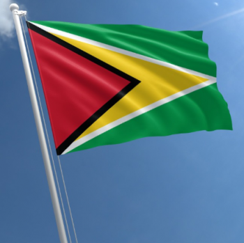 большой флаг Гайаны полиэстер