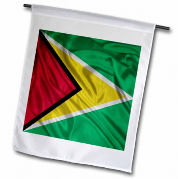 国立ガイアナ庭の旗家の庭装飾的なガイアナの旗