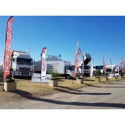 Производители оптовые обычай высокого класса перо флаг hino с любым размером