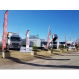 Hersteller Großhandel benutzerdefinierte High-End-Feder Hino Flagge mit jeder Größe