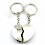 1 paar paar sleutelhanger sleutel verzilverd korea romantische liefhebbers liefde sleutelhanger souvenirs Valentijnsdag geschenk c411