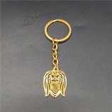 groothandel unieke handgemaakte boho chic pekingese hanger sleutelhanger vrouwelijke en mannelijke Japanse kin sieraden ketting