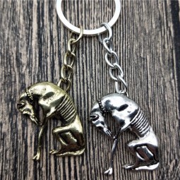 Neue italienische windhund schlüsselanhänger mode hund schmuck italienische windhund auto schlüsselbund tasche schlüsselanhänger für frauen männer